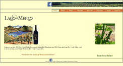 Desktop Screenshot of lagodimerlo.com